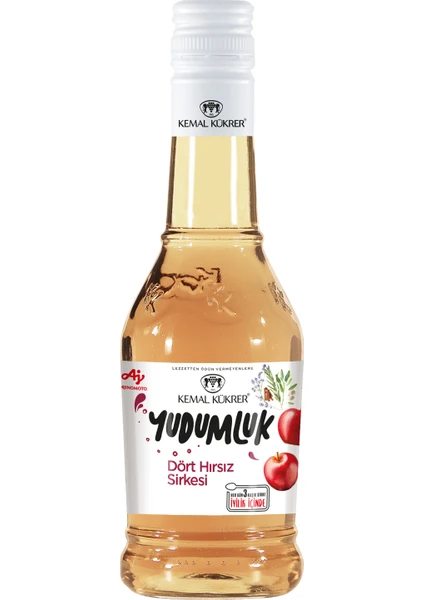 Kemal Kükrer Yudumluk Cam Dört Hırsız Sirkesi 0,5 Lt