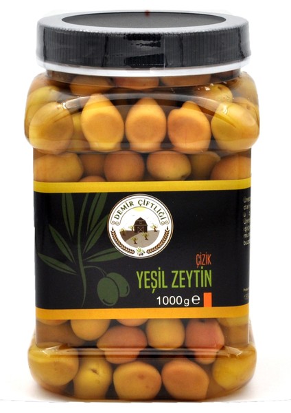 Edremit Çizik Yeşil Zeytin 1 kg