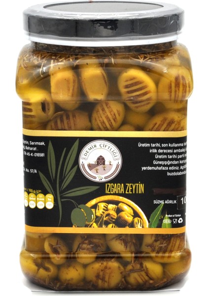 Grill Izgara Yeşil Zeytin 1 kg