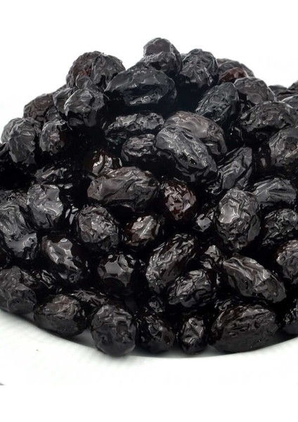 Çok Az Tuzlu Uslu Kuru Sele Siyah Zeytin (%2-3 Tuzlu) 1 kg