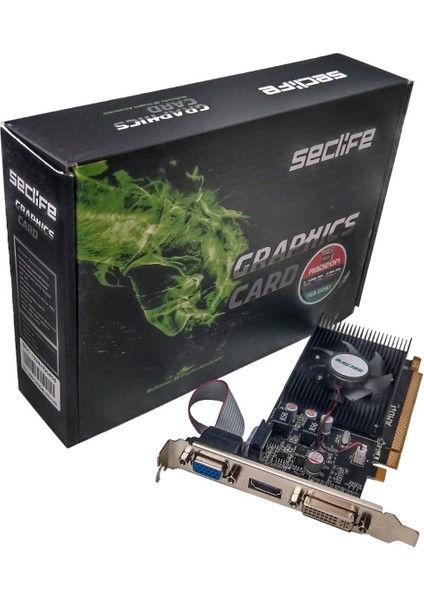Radeon HD5450 1GB 64Bit DDR3 PCI-E X16 Ekran Kartı