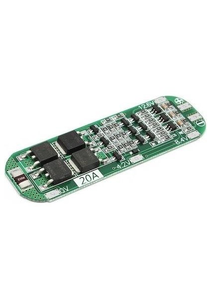 3s Bms 20A Li-Ion Lityum Pil 18650 Batarya Şarj Kontrol Devresi Modülü