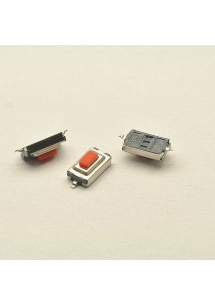 3X6X2.5 mm Push Buton - Smd - 2 Bacaklı