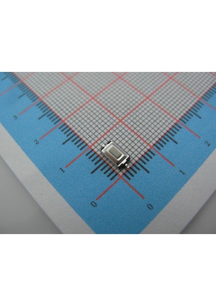 3X6X2.5 mm Push Buton - Smd - 2 Bacaklı