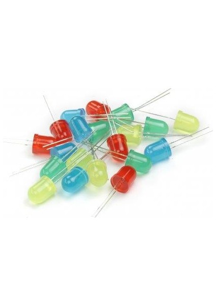 5mm Karışık LED Paketi - 20 Adet