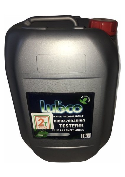 Lubco 2T 2 Zamanlı Kırmızı Motosiklet Yağı 16Lt Bidon
