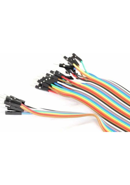 40 Pin Ayrılabilen Erkek - Erkek Jumper Kablo - 20 cm fiyatları