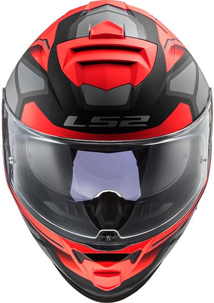 Storm Faster Mat Kırmızı-Tıtanıum Kask