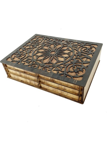 Edessa Çekmeceli Tesbih Kutusu 3 Katlı