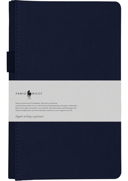 Goran Virando Kareli Defter 13 x 21 cm Lacivert