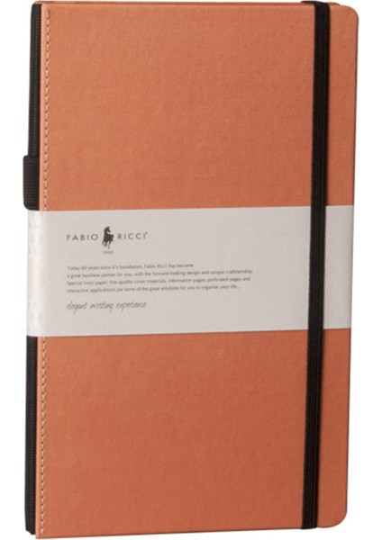 Goran Setalux Düz Defter 13 x 21 cm Turuncu