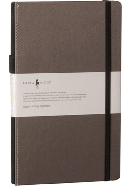 Goran Setalux Düz Defter 13 x 21 cm Gri