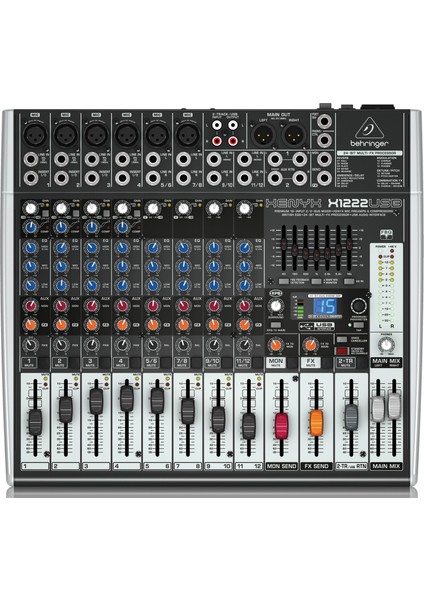 Xenyx X1222USB 12-Kanal Analog USB Deck Mixer