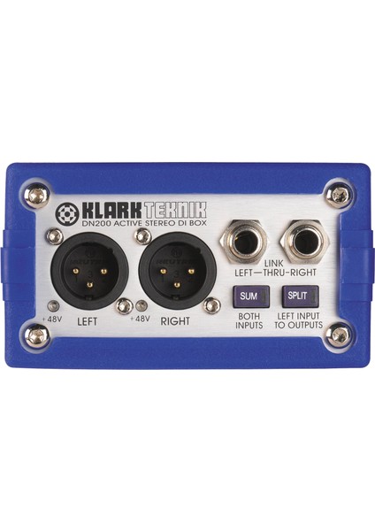 Klark Teknik DN200 2-Kanal Aktif Stereo Dı Box