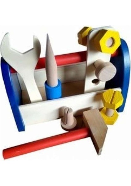 Wooden Toys Ahşap Eğitici Geliştirici Tamir Set Oyuncak