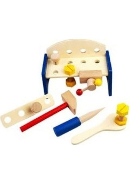 Wooden Toys Ahşap Eğitici Geliştirici Tamir Set Oyuncak