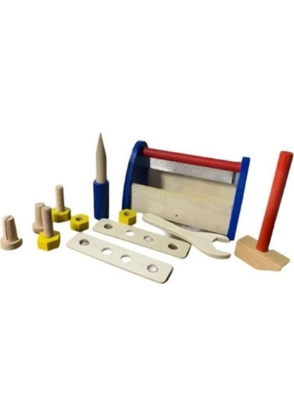 Wooden Toys Ahşap Eğitici Geliştirici Tamir Set Oyuncak
