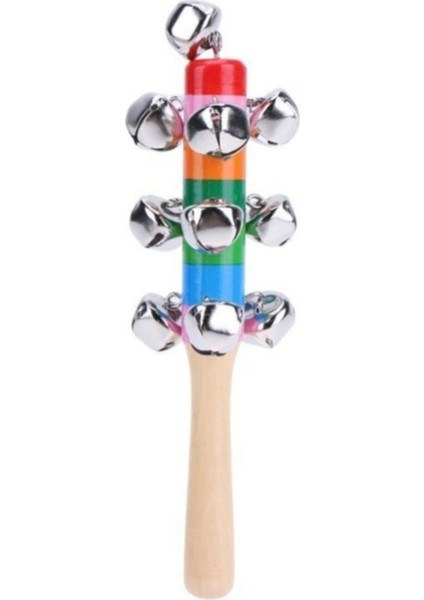 Wooden Toys Ahşap Eğitici Geliştirici Çubuk Çıngırak