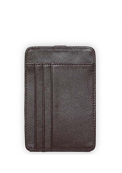 Kemer Detaylı Deri Kartlık - Kahverengi fiyatları