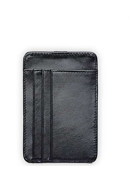 Kemer Detaylı Deri Kartlık - Siyah fiyatları