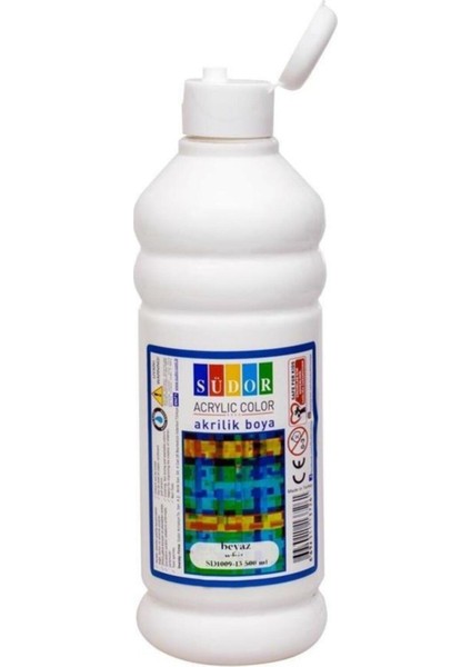 Parmak Boyası 500 ml Beyaz SD8009-13