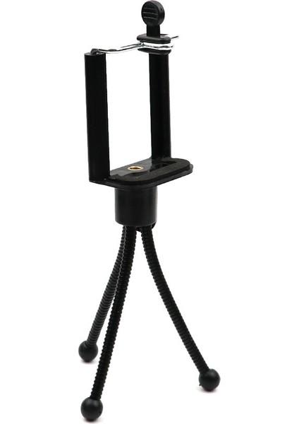 Cep Telefonları Için Mini Esnek Masa Tripodu ve Telefon Tutucu