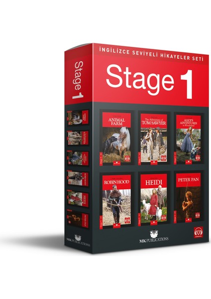 Ingilizce Hikaye Seti – Stage 1