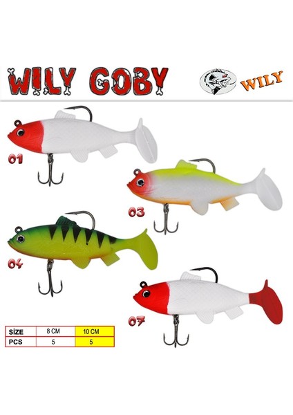 Goby Sazan Silikon 10 cm fiyatları