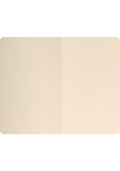 Sert Kapak Defter Düz, Çizgisiz 14 x 20 cm Kahverengi