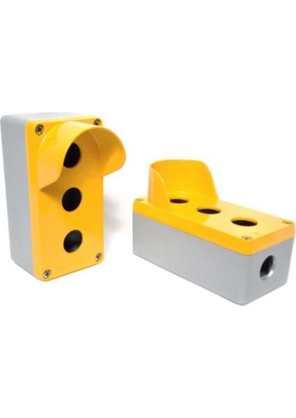 72X142X57 Üçlü Buton Kutusu (Korumalı Tip)