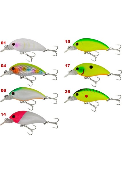 Coupe 5,3 cm Maket Balık 8 gr (0-0.8m)