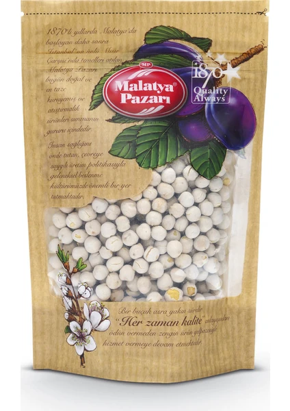 Malatya Pazarı Kuruyemişçilik Beyaz Leblebi Kilitli Paket 250 gr