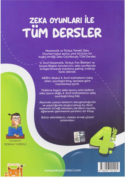 4. Sınıf Zeka Oyunlarıyla Tüm Dersler