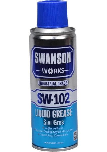 Swanson Works Sıvı Gres Sprey 200 ml