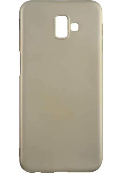Samsung Galaxy J610 J6 Plus Uyumlu Suide Silikon Kılıf Gold