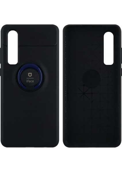 Huawei P30 Uyumlu Yüzüklü Silikon Kılıf
