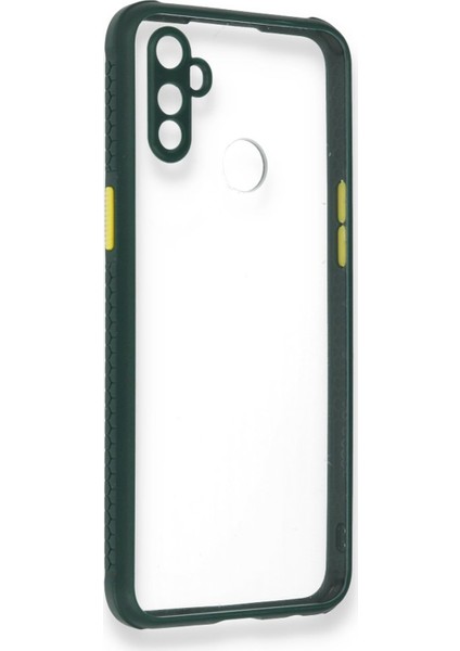 Realme C3 Uyumlu Kamera Lens Korumalı Silikon Kılıf