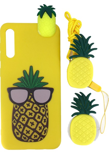 Samsung Galaxy A30S Uyumlu Maskot Seri Silikon Kılıf