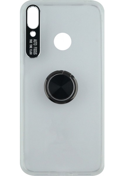 Huawei Y7 2019 Uyumlu Doris Ring Silikon Kılıf