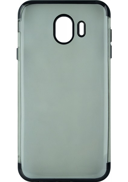 Samsung Galaxy J400 J4 Uyumlu Çerçeve Görünümlü Silikon Kılıf