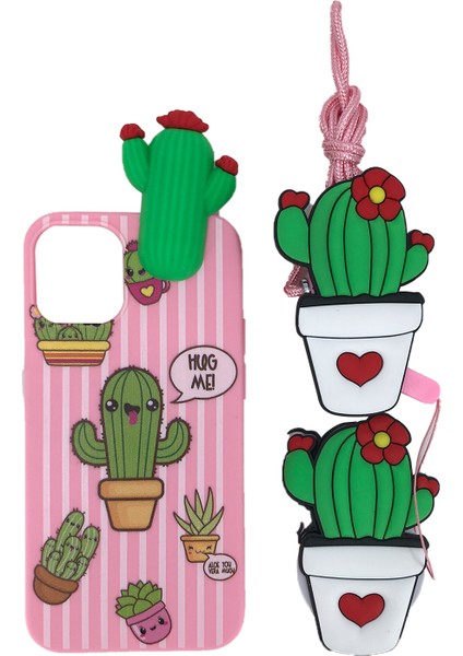Apple iPhone 12 Mini Uyumlu Maskot Seri Silikon Kılıf