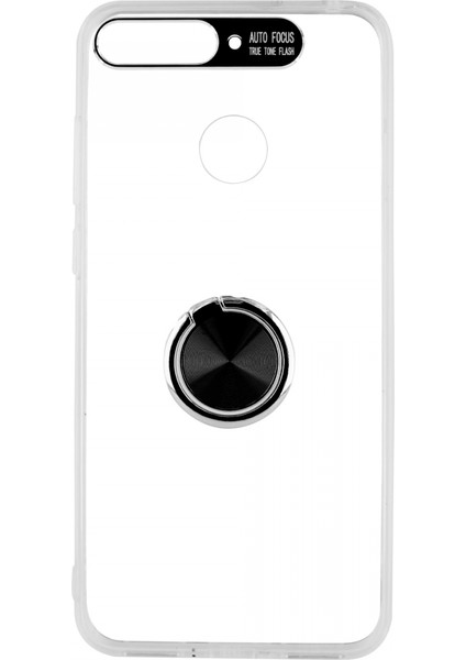 Huawei Y7 2018 Uyumlu Doris Ring Silikon Kılıf