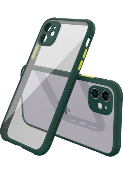 Apple iPhone 12 Uyumlu Kamera Lens Korumalı Silikon Kılıf