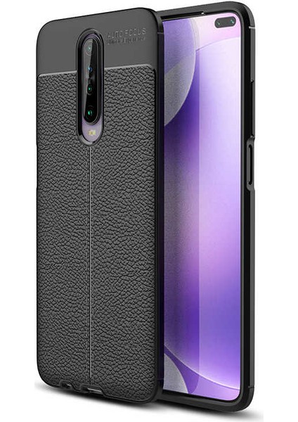 Xiaomi Redmi K30 Uyumlu Dikişli Silikon Kılıf