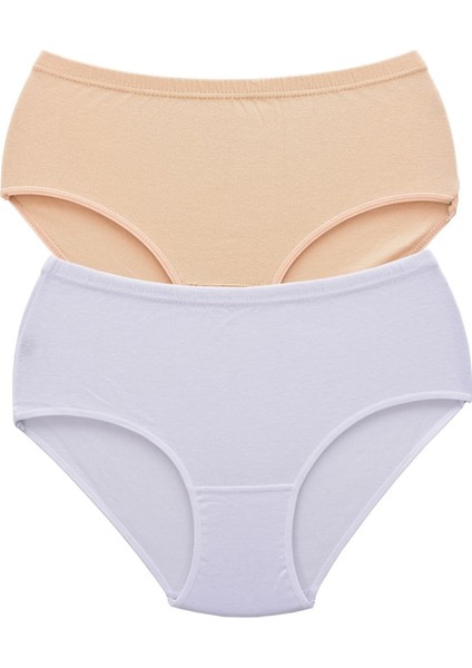 Bayan Tutku 922 Ribana 2'li Bato Külot Seti Beyaz-Ten