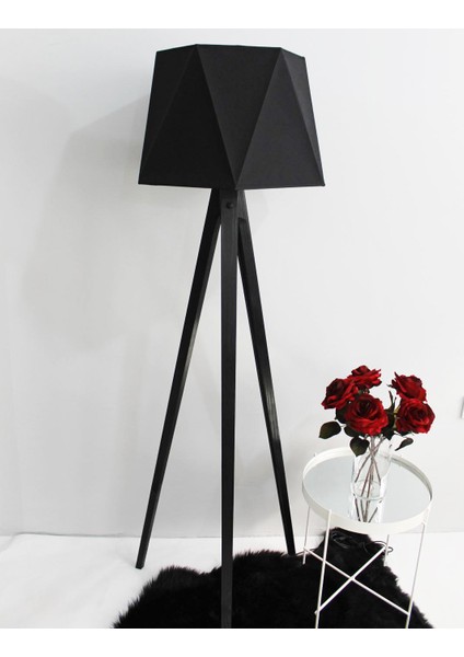 Hexagon Siyah Lambader MD-CLK007-SL