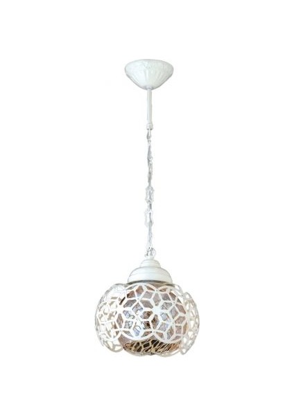 Tekli Magic Krem Sarkıt Avize 20CM