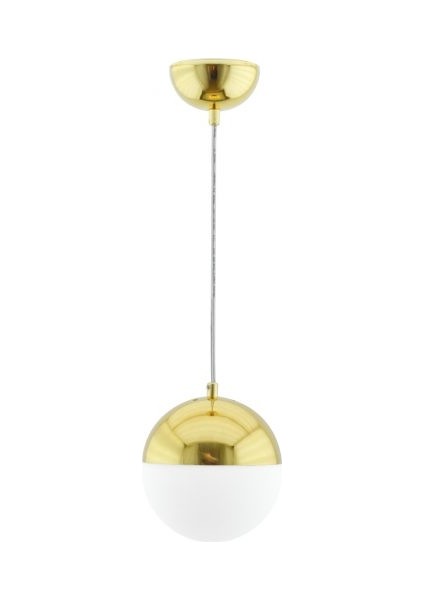 Tekli Küre Gold Sarkıt Avize 15CM