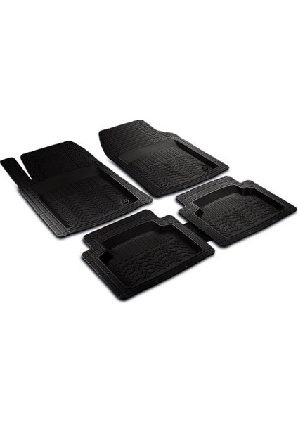 Ford Connect 2003-2013 Uyumlu Profosyonel Havuzlu Ekonomik 4d Siyah Oto Paspası