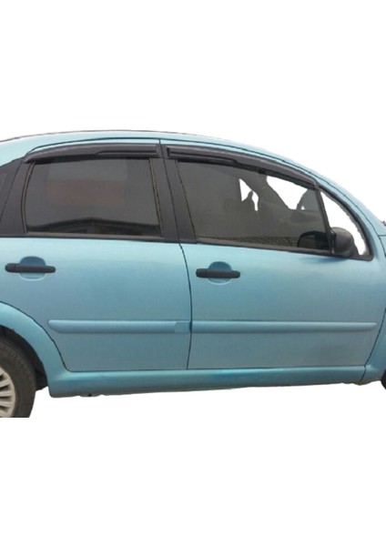 Citroen C3 Mügen Cam Rüzgarlığı 2003-2010 Arası 4 Lü Takım